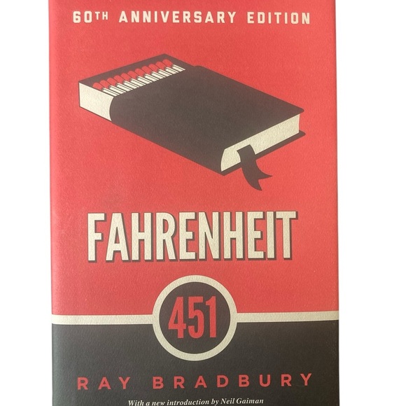 Fahrenheit 451 60th Anniversary Edition Book - Picture 1 of 2